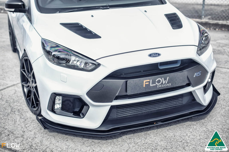 Ford Focus MK3 RS Front Lip Splitter (3 Piece) & Bumper Reinforcement Bracket