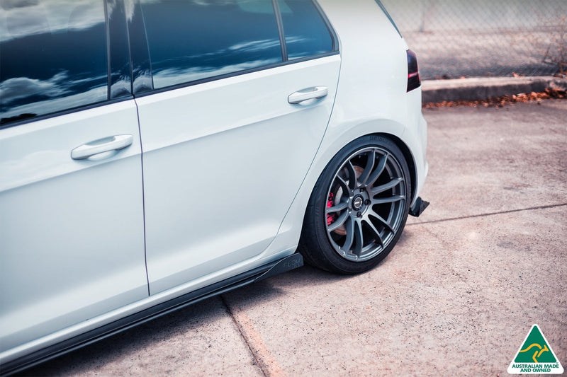 Volkswagen Golf MK7 GTI Side Skirt Splitters V3 (Pair)