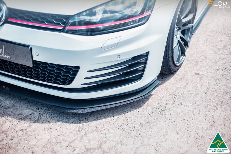 Volkswagen Golf MK7 GTI Front Lip Splitter & Bumper Reinforcement Bracket