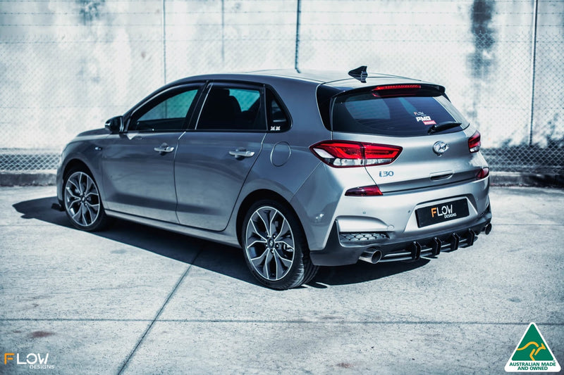 Hyundai i30 N Line Hatch PD (2018-Current) Rear Spats (Pair)