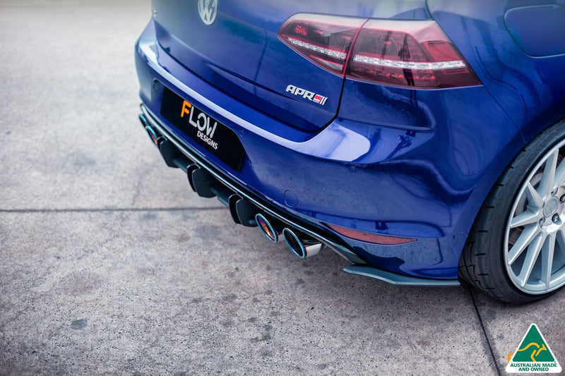 Volkswagen Golf MK7 R Flow-Lock Rear Diffuser