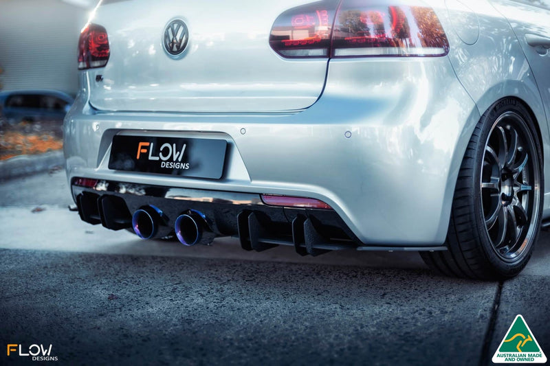 Volkswagen Golf MK6 R Rear Spats V3 (Pair)