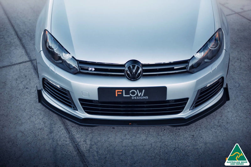 Volkswagen Golf MK6 R Front Lip Splitter V3