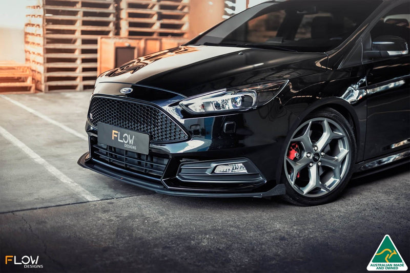 Ford Focus MK3.5 ST (Facelift) Full Lip Splitter Set