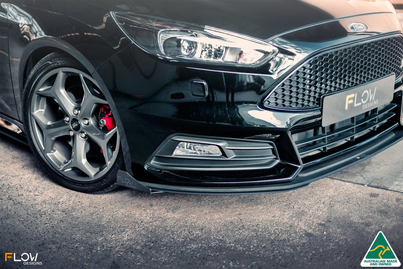 Ford Focus MK3.5 ST (Facelift) Front Lip Splitter (2 Piece)