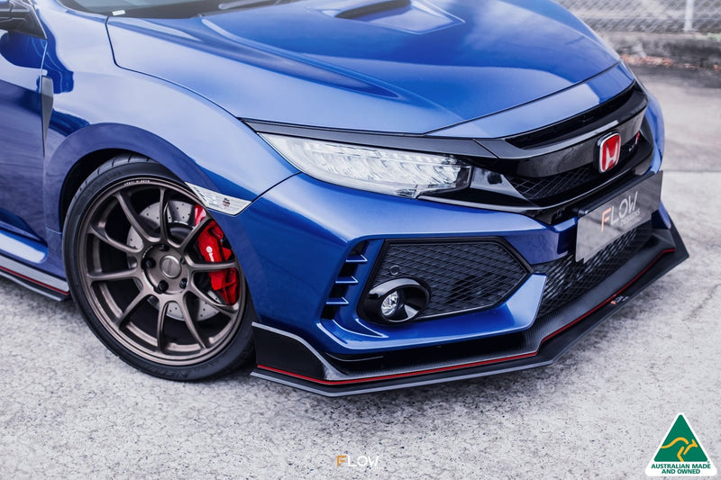 Honda Civic FK8 Type R Front Lip Splitter