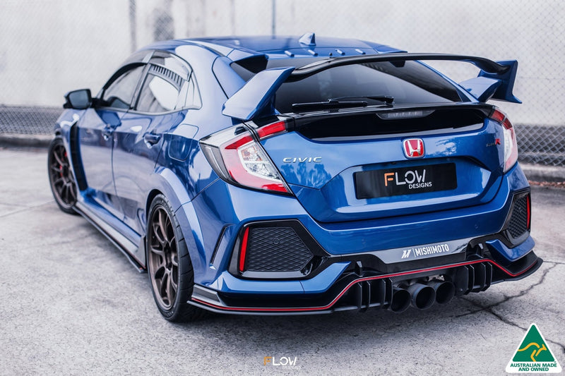 Honda Civic FK8 Type R Flow-Lock Rear Diffuser