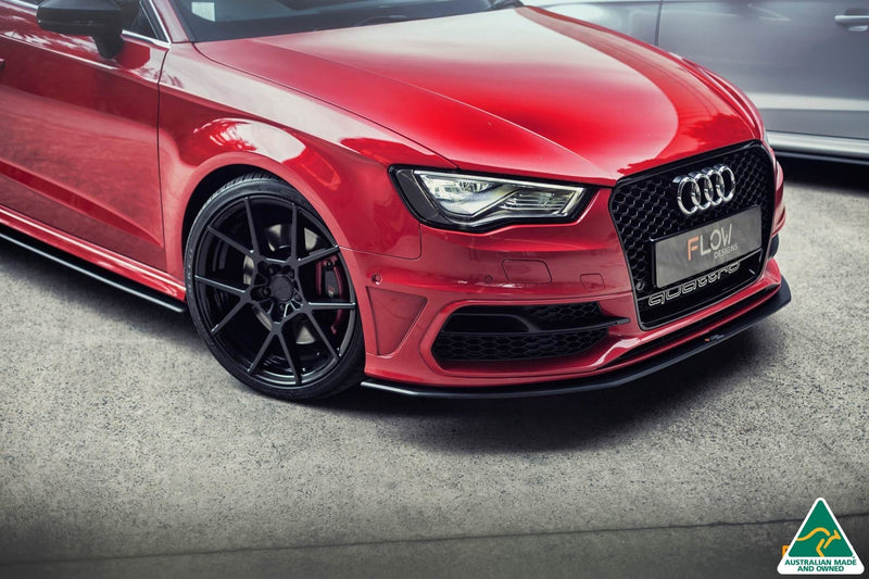 Audi S3 8V Pre-Facelift Sportback Front Lip Splitter V3