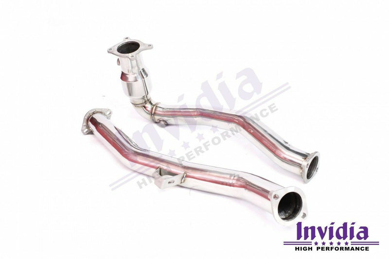 Down Pipe with High Flow Cat - Subaru WRX Auto CVT MY15-21