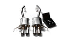 ARMYTRIX Stainless Steel Valvetronic Catback Exhaust System Quad Chrome Silver Tips Chevrolet Corvette C7 14-20