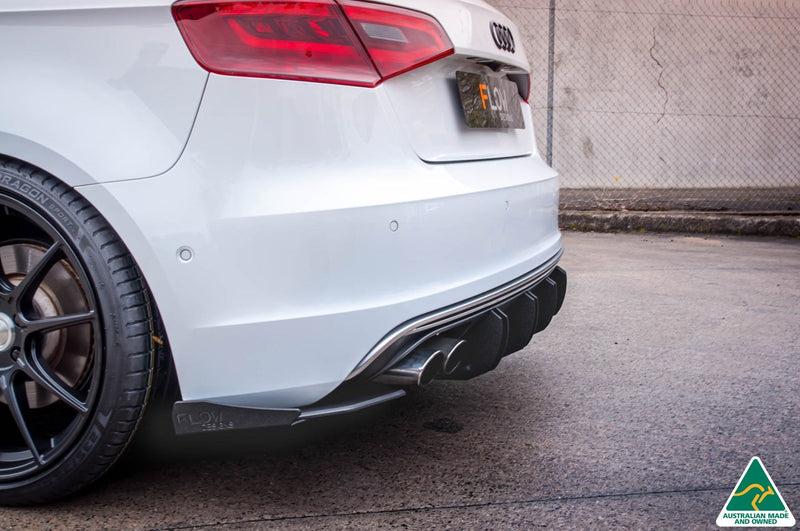 Audi S3 8V Pre-Facelift Sportback Flow-Lock Rear Diffuser