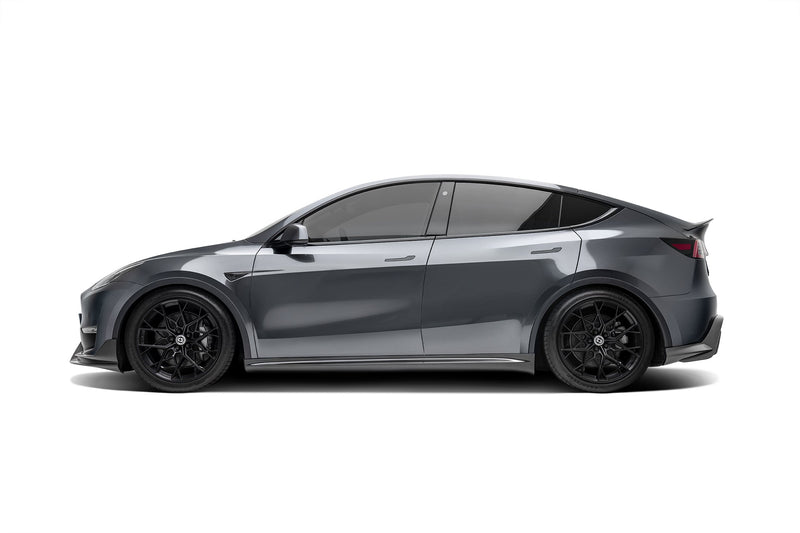 Tesla Model Y Premium Prepreg Carbon Fiber Side Skirt