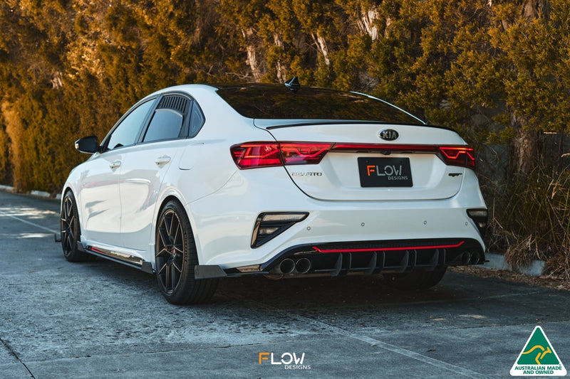 KIA Cerato GT Sedan Pre-Facelift Flow-Lock Rear Diffuser