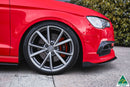 Audi S3 8V Sedan Pre-Facelift Front Lip Splitter V3 & Mounting Brace