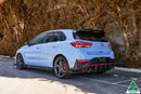 Hyundai i30N Hatch PD Facelift 2021 Rear Spats (Pair)