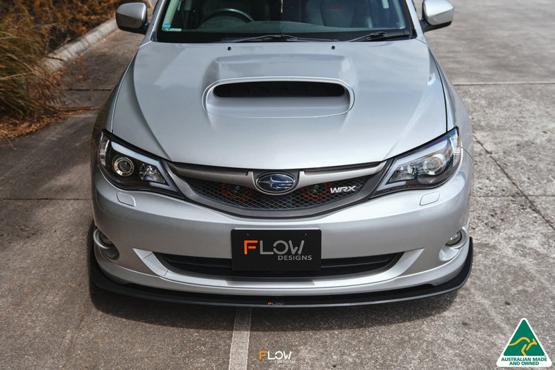 Subaru Impreza WRX/RS G3 Sedan Pre-Facelift Front Lip Splitter & Mounting Brace