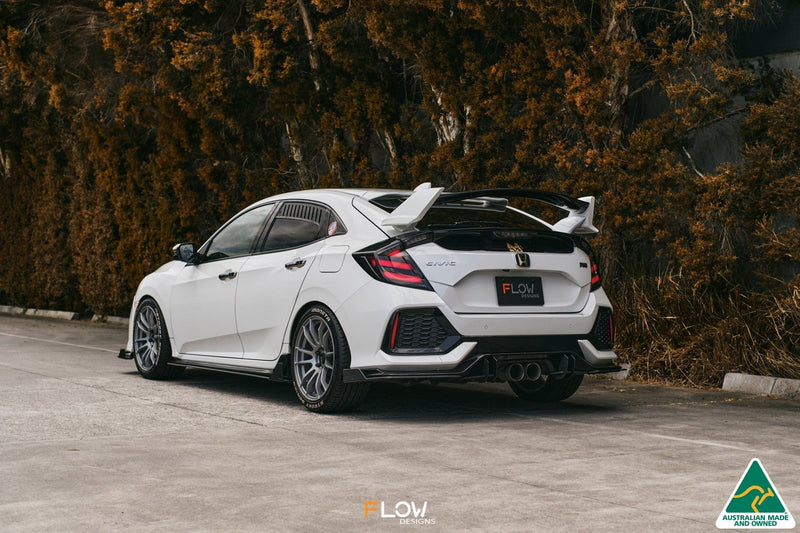 Honda Civic RS Hatch FK4/FK7 Pre-Facelift Flow-Lock Rear Diffuser