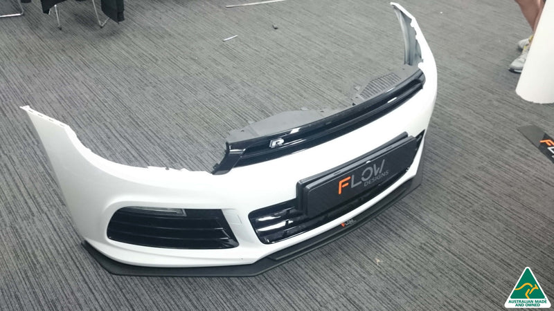 Volkswagen Scirocco R (PFL) Front Lip Splitter (2 Piece)