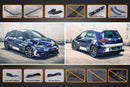 Volkswagen Golf MK7.5 R Full Lip Splitter Set with Flow-Lock Rear Diffuser