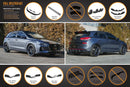 Hyundai i30 Hatch PD1, PD2 2018-2020 Full Lip Splitter Set w/ Flow-Lock Rear Diffuser