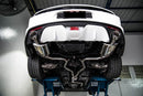 ARMYTRIX Stainless Steel Valvetronic Catback Exhaust System Dual Chrome Silver Tips Ford Mustang 2.3L EcoBoost 15-20