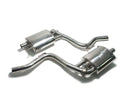 ARMYTRIX Stainless Steel Valvetronic Catback Exhaust System Dual Matte Black Tips Ford Mustang 2.3L EcoBoost 15-20