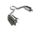 ARMYTRIX Stainless Steel Valvetronic Catback Exhaust System Dual Chrome Silver Tips Ford Mustang 2.3L EcoBoost 15-20