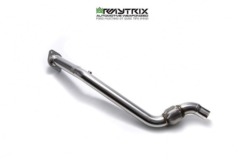 ARMYTRIX High-Flow Performance Race Pipe w/Cat-Simulator Ford Mustang GT Coyote 5.0L V8 18-20