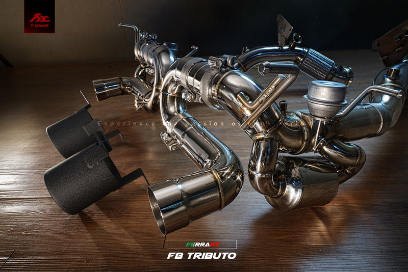 Valvetronic Exhaust System for Ferrari F8 Tributo 19+