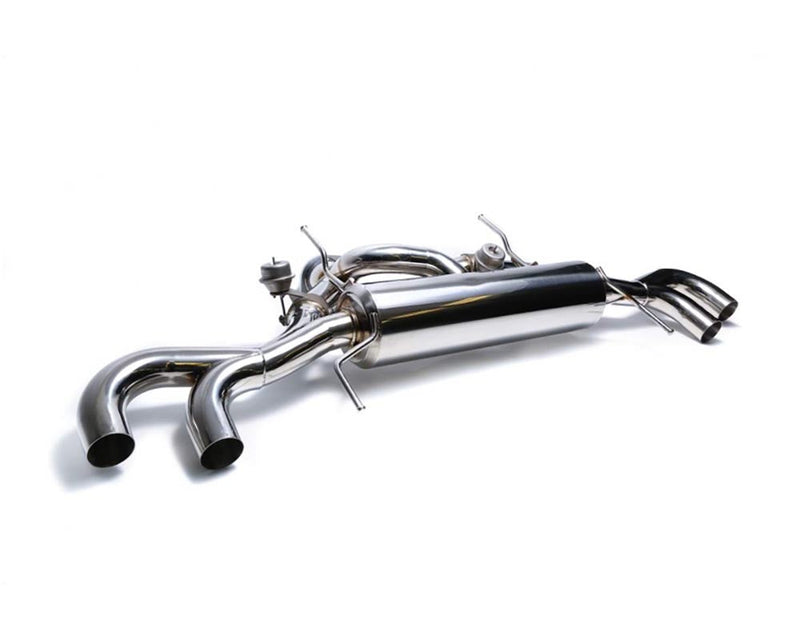 ARMYTRIX Stainless Steel Valvetronic Catback Exhaust 102mm System Quad Titanium Blue Tips Nissan GT-R R35 09-20