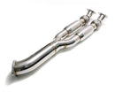 ARMYTRIX Stainless Steel Valvetronic Catback Exhaust 102mm System Quad Gold Tips Nissan GT-R R35 09-20