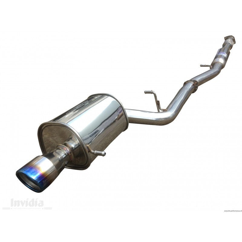 Invidia Q300 Cat back Exhaust w/Ti Tip - Subaru WRX/STI GD 01-07