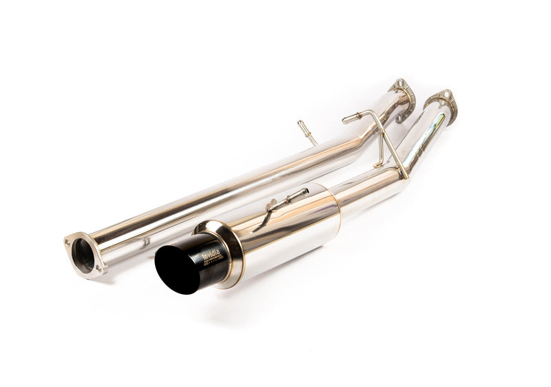 N1 "Signature Edition" Cat Back Exhaust Non Resonated w/Black Tip - Subaru WRX/STI GD 01-07