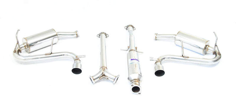 Invidia Dual N1 Cat Back Exhaust w/SS Tips - Mini Cooper S R53