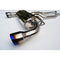 Invidia Q300 "Signature Edition" Cat Back Exhaust w/Black Tips - Mitsubishi Evo X CZ4A