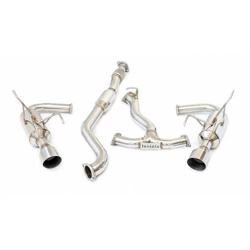 Invidia R400 Cat Back Exhaust w/SS Tips - Subaru WRX 08-10 Sedan/Forester XT SH, SJ 08-18