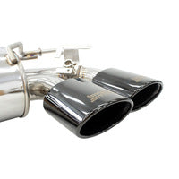 R400 "Signature Edition" Valved Cat Back Exhaust w/Oval Black Tips - VW Golf  R Mk7 14-20