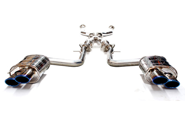 Invidia Q300-H Cat Back Exhaust w/Ti Rolled Tips - Lexus RC F USC10R 14-21