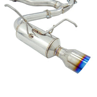 Invidia R400 Cat Back Exhaust w/Ti Tips - Subaru WRX 08-10 Sedan/Forester XT 08-18