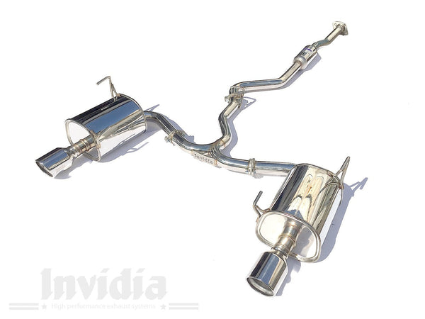 Invidia Q300 Cat Back Exhaust w/SS Tips - Subaru Levorg VM 14-20