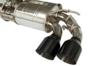 R400 "Signature Edition" Valved Cat Back Exhaust w/Round Black Tips - Volkswagen Golf R MK7.5