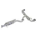 N2 02 Back Catless Exhaust Ti Tips for Toyota GR Yaris XPA16R