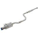 G200 70mm Cat Back Exhaust w/Ti Tip - Honda Civic EK (Hatch) 96-00