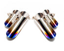 ARMYTRIX Titanium Valvetronic Exhaust System Quad Titanium Blue Tips Lamborghini Huracan LP610 | LP580 15-20