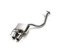 ARMYTRIX Stainless Steel Valvetronic Exhaust System Quad Chrome Silver Tips Lexus IS200T | IS300 2.0T I4 2015+