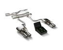 ARMYTRIX Stainless Steel Valvetronic Exhaust System Quad Chrome Silver Tips Lexus IS200T | IS300 2.0T I4 2015+