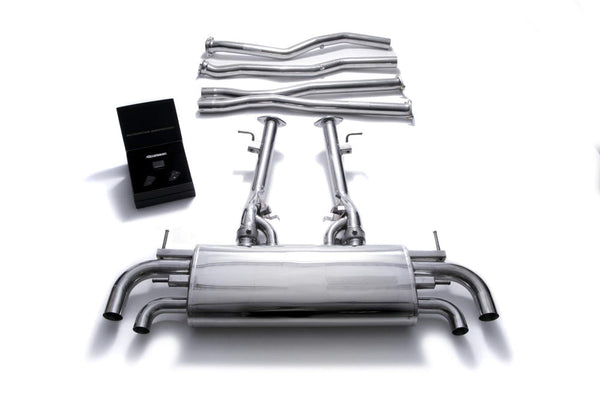 ARMYTRIX Stainless Steel Valvetronic Catback Exhaust System Lexus LC500 5.0L V8 17-20