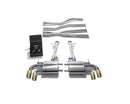 ARMYTRIX Stainless Steel Valvetronic Exhaust System Quad Gold Tips Lexus LC500 5.0L V8 2017+