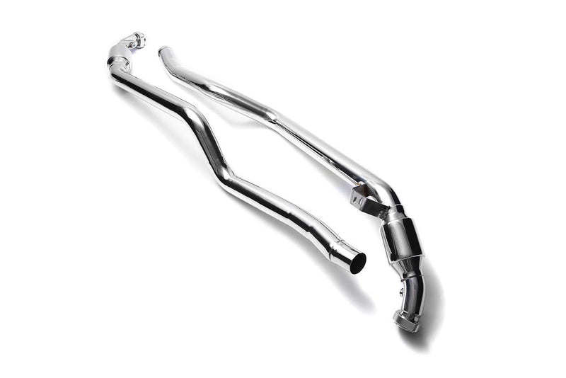 ARMYTRIX Sport Cat-Pipe with 200 CPSI Catalytic Converters Mercedes-Benz C63 AMG W204 08-14