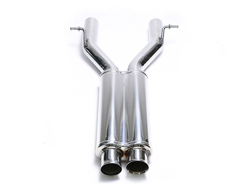 ARMYTRIX Stainless Steel Valvetronic Catback Exhaust System Quad Matte Black Tips Mercedes Benz C63 AMG W204 08-14